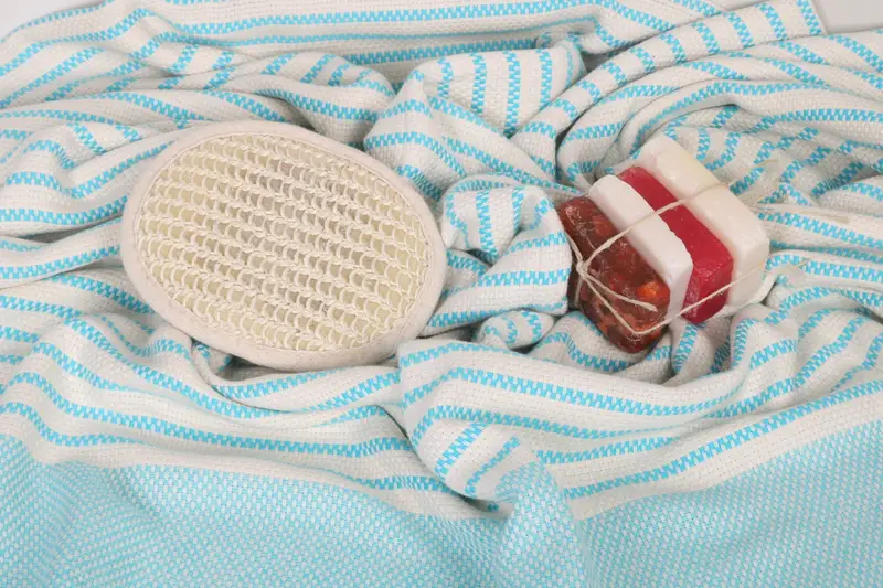 Bridesmaid Gift, Absorbent Turkish towel, Pool Towels, 76x40 Cotton Striped Towel, Personalized Wedding Gift For Couple, Personalized Beach Towel - 7