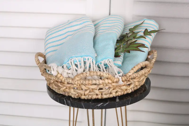 Bridesmaid Gift, Absorbent Turkish towel, Pool Towels, 76x40 Cotton Striped Towel, Personalized Wedding Gift For Couple, Personalized Beach Towel - 5