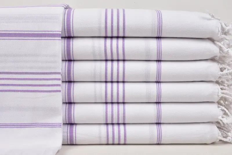 Lightweight Turkish towel, 70x40 Cotton Striped Towel, Personalized Wedding Gift For Couple, Bachelorette Party Gifts Bridesmaids, Summer Gift - 1