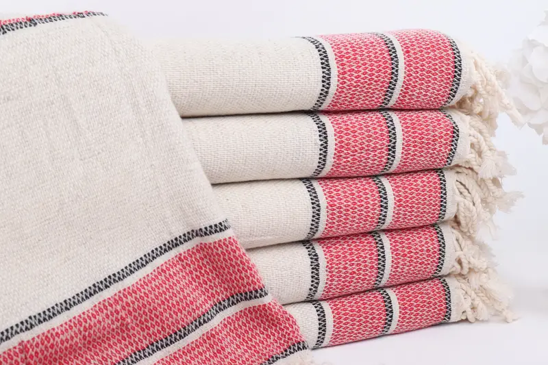 70x36 Linen Striped Towel, Gift Towel, Lightweight quick-dry peshtemal towel for travel, Custom Gift, Turkish towel, Holiday Towel, Home Decor Gifts - 1