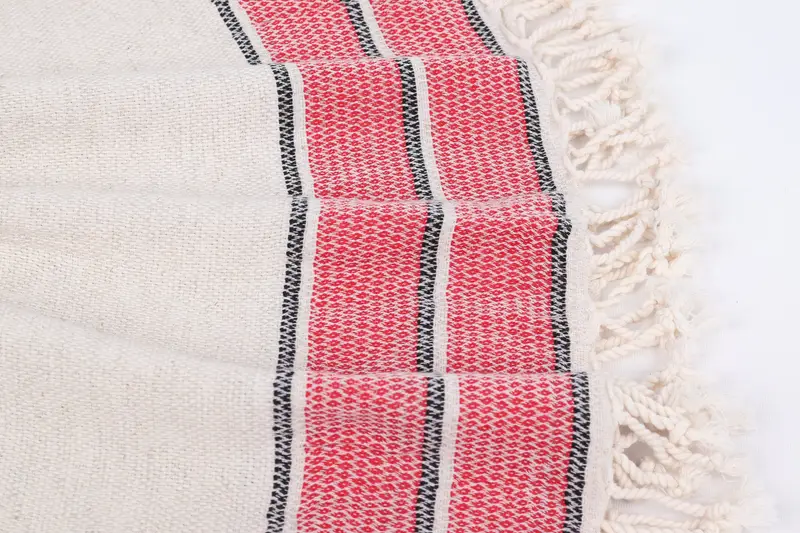 70x36 Linen Striped Towel, Gift Towel, Lightweight quick-dry peshtemal towel for travel, Custom Gift, Turkish towel, Holiday Towel, Home Decor Gifts - 8