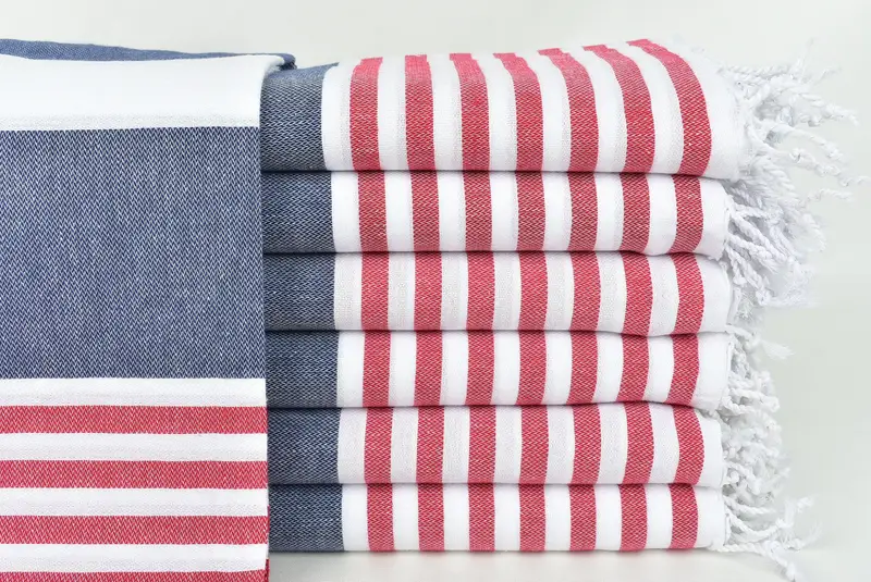 Organic towel, Wedding Gift For Bride, Girls Weekend Favors, Personalized Turkish Towel, Wedding Towel, 70x40 Cotton Striped Towel, Beach Towel Gift - 1