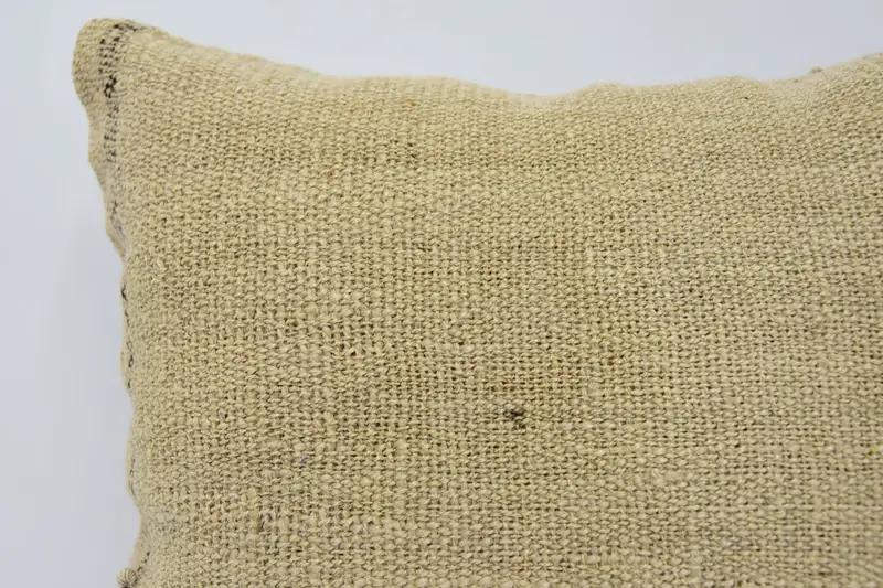 Vintage Pillow, 16x16 Beige Pillow Case, Bolster Throw Pillow, Gift Pillow, Boho Pillow Sham Cover, Outdoor Pillow Case, Cushion - 2
