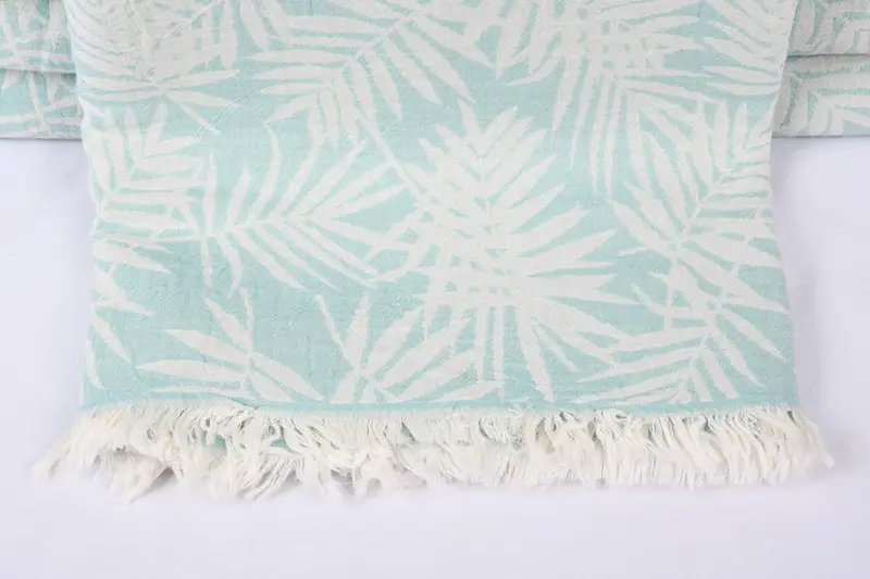 100x80 Cotton Floral Patterned Towel, Bachelorette Party Decorations, Custom Wedding Gifts, Bachelorette Gifts, Organic Throw, Personalized Blanket - 2