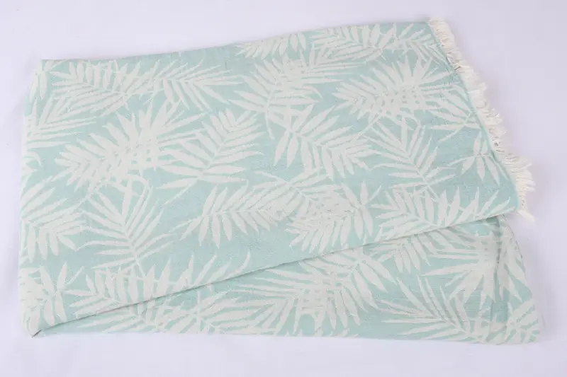 100x80 Cotton Floral Patterned Towel, Bachelorette Party Decorations, Custom Wedding Gifts, Bachelorette Gifts, Organic Throw, Personalized Blanket - 5