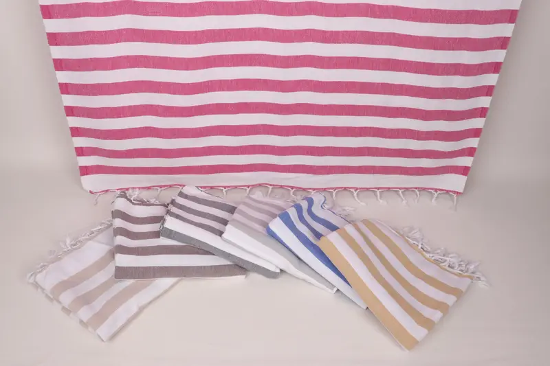 Monogram Turkish Bath Towel, Custom Gift, 68x36 Cotton Striped Towel, Gift For Bride, Absorbent Turkish towel, Organic Beach Towel, Thin towel - 6