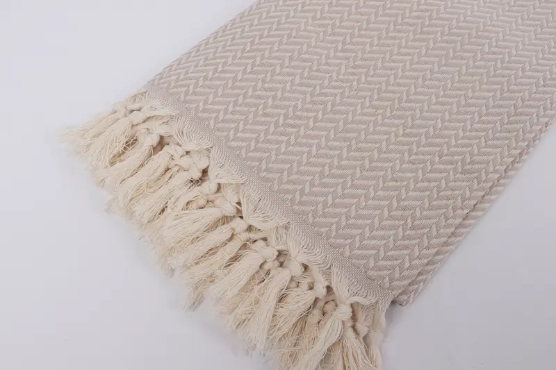 Custom Wedding Towel, Home Decor Gifts, Bridal Party Gifts, Gifts For Him, Turkish Bath Towel Set, Absorbent towel, 70x40 Cotton Chevron Towel - 7