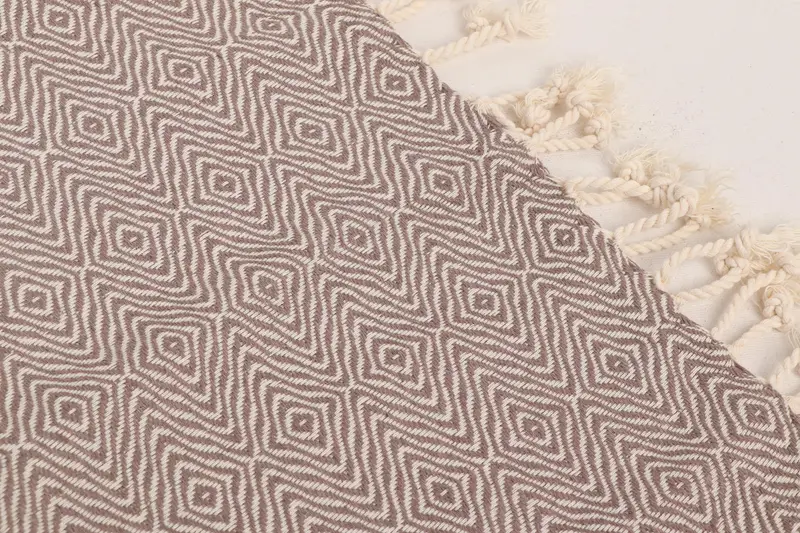 Monogram Towels, Christmas Gift, Personalized Hand Towel, Xmas Gifts, 36x18 Cotton Zigzag Diamond Towel, Monogram Kitchen Towel, Small Bath Towels - 6
