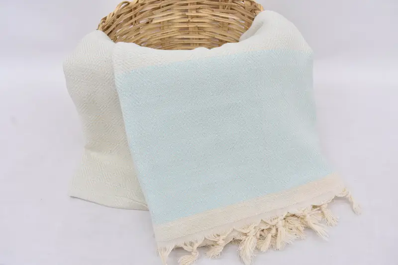 Gift For Wedding Day, Boho Throw Blankets, Bachelorette Party Favors, Christmas Gift Blanket, Custom Wedding Gifts, 104x80 Cotton Diamond Towel - 6