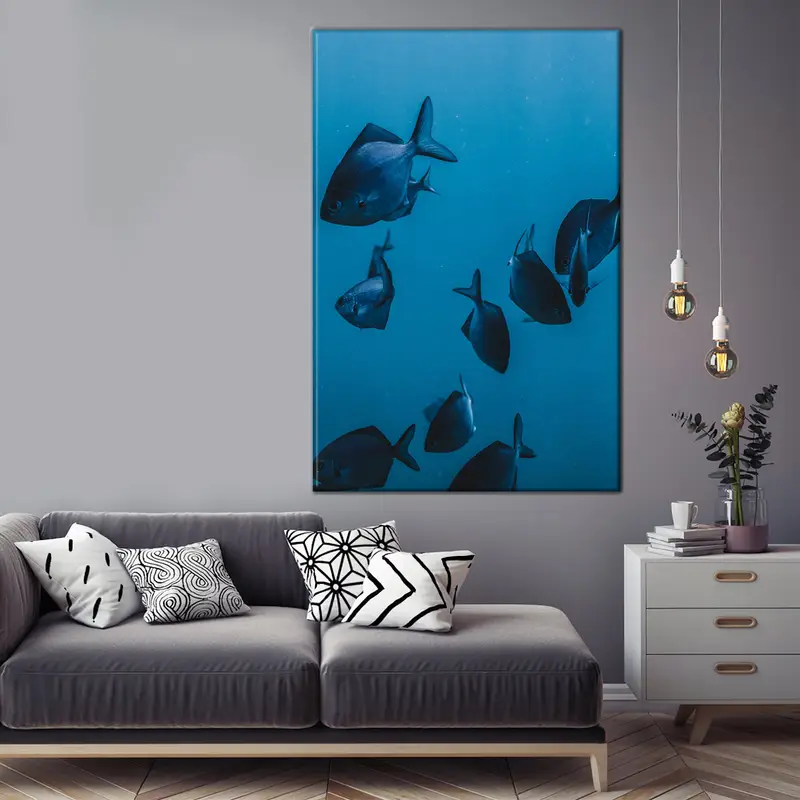 Underwater Wall Art, Fish Prints, Fish Wall Art, Underwater Canvas, Underwater Prints, Fish Canvas, Animals Wall Art, Wall Art Canvas, Fish, - 3
