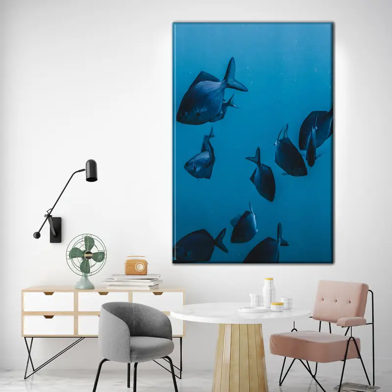 Underwater Wall Art, Fish Prints, Fish Wall Art, Underwater Canvas, Underwater Prints, Fish Canvas, Animals Wall Art, Wall Art Canvas, Fish, - 4