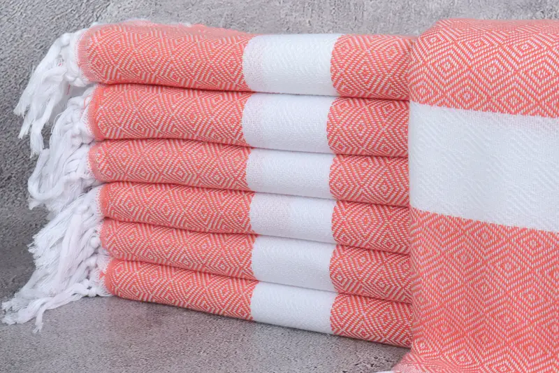Beach towel, 70x40 Cotton Diamond Towel, Quick-dry travel peshtemal towel, Personalized Gifts, Yoga Towel, Family Gift, Custom Towel, Spa Towel - 1