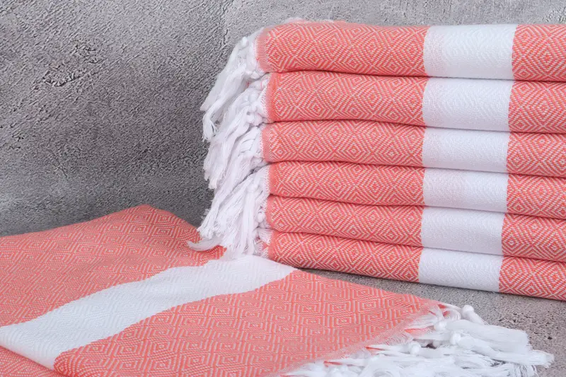 Beach towel, 70x40 Cotton Diamond Towel, Quick-dry travel peshtemal towel, Personalized Gifts, Yoga Towel, Family Gift, Custom Towel, Spa Towel - 2