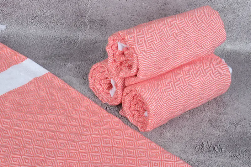 Beach towel, 70x40 Cotton Diamond Towel, Quick-dry travel peshtemal towel, Personalized Gifts, Yoga Towel, Family Gift, Custom Towel, Spa Towel - 8