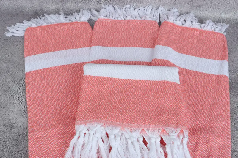 Beach towel, 70x40 Cotton Diamond Towel, Quick-dry travel peshtemal towel, Personalized Gifts, Yoga Towel, Family Gift, Custom Towel, Spa Towel - 4