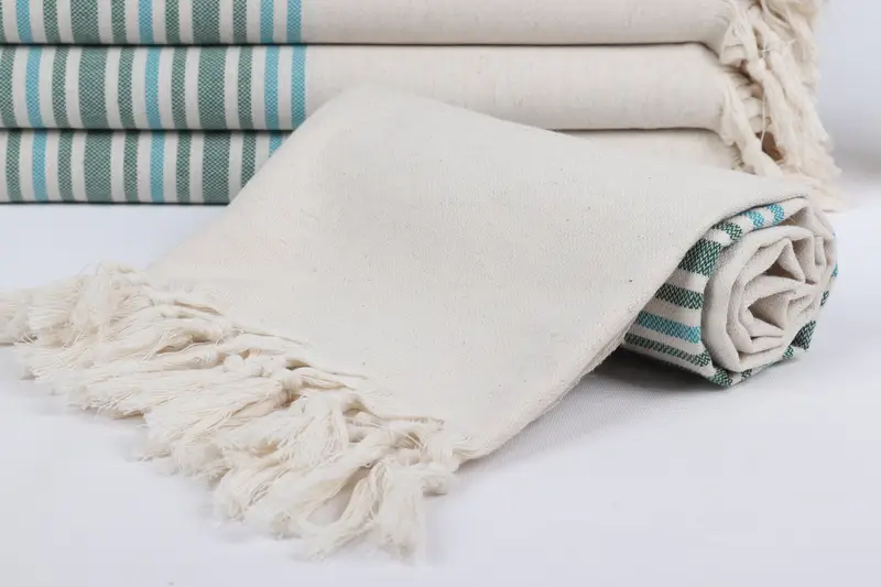 70x40 Linen Striped Towel, Personalized Wedding Gift, Towel With Name, Turkish Towel Beach, Large Turkish Towel, Spa Gift Towel, Baby Boy Gift - 4