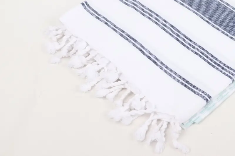Beach Towel Personalized, Turkish Towel USA, Girls Weekend Getaways Gifts, Summer Gift, 70x40 Cotton Striped Towel, Custom Gift, Gift For Bride - 7