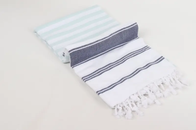 Beach Towel Personalized, Turkish Towel USA, Girls Weekend Getaways Gifts, Summer Gift, 70x40 Cotton Striped Towel, Custom Gift, Gift For Bride - 6