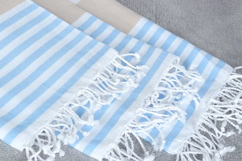 Wedding For Favor, Travel towel, 70x40 Cotton Striped Towel, Personalized Home Gift Wedding, Embroidery Towel, Gift For Her, Personalized Gift - 5