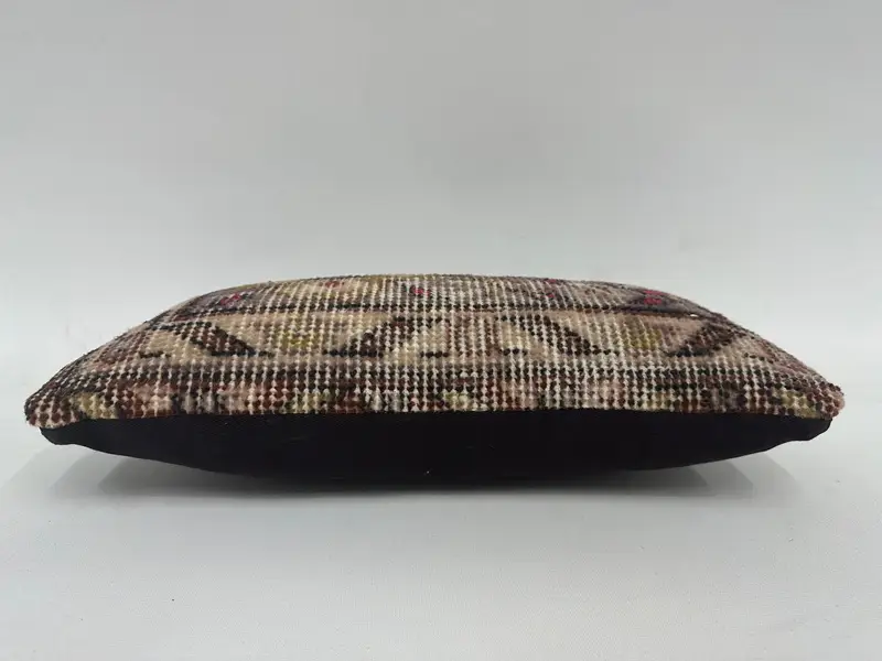 8x16 Gray Cushion, Turkish Kilim Pillow, Pillow Sham, Decorative Cushion Cover, Authentic Cushion Cover, Antique Pillows, Throw Kilim Pillow - 5