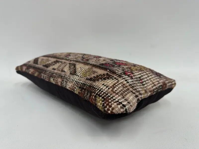 8x16 Gray Cushion, Turkish Kilim Pillow, Pillow Sham, Decorative Cushion Cover, Authentic Cushion Cover, Antique Pillows, Throw Kilim Pillow - 6