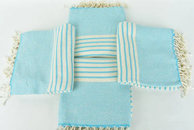 76x40 Cotton Striped Towel, Yoga Towel, Large Turkish Towel, Gift Boxes Towel, Bridesmaid Gifts, Lightweight towel, Personalized Home Gift Wedding - 6