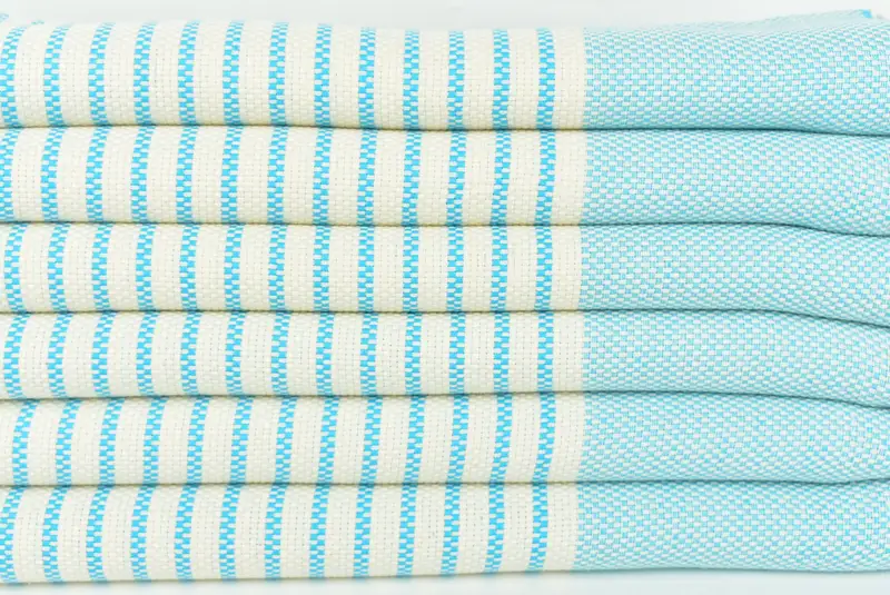 76x40 Cotton Striped Towel, Yoga Towel, Large Turkish Towel, Gift Boxes Towel, Bridesmaid Gifts, Lightweight towel, Personalized Home Gift Wedding - 2