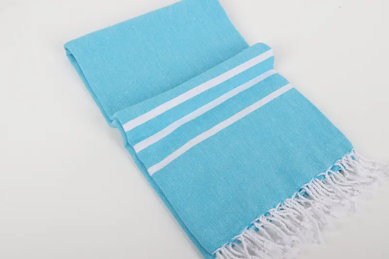 Turkish Towel Beach Towel, 70x40 Cotton Striped Towel, Custom Wedding Gifts, Bath towel, Decorative Towel, Bachelorette Gifts, Bridal Party Gifts - 6