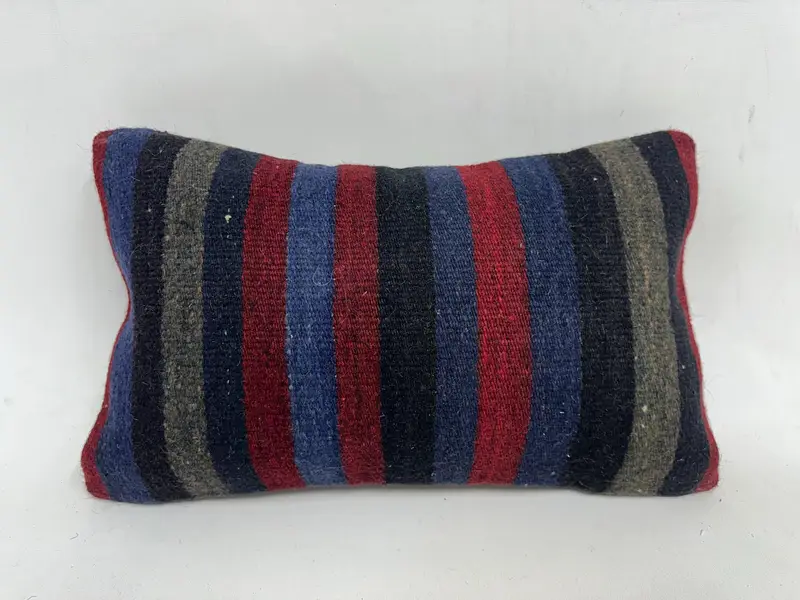 12x20 Purple Pillow, Boho Pillow Sham Cover, Antique Pillows, Interior Designer Pillow, Office Chair Cushion Case, Cushion Case - 1