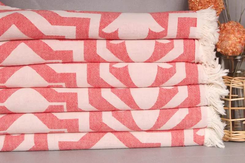 Friends Beach Towel, Quick-Dry Beach Towel, Turkish hand towel, Personalized Beach Towel, 68x36 Cotton Tulip Patterned Towel, Bridal Shower Favor - 3