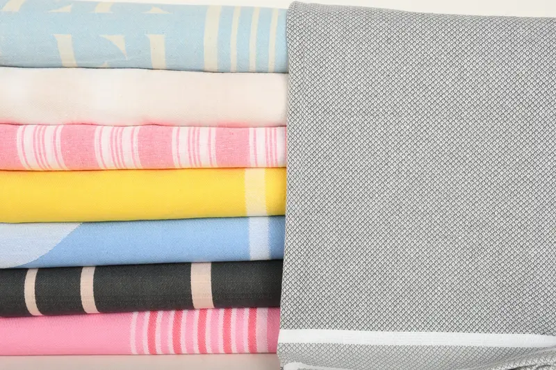 Absorbent Turkish towel, Beach towel, Custom Wedding Gifts, Bridal Shower Favor, Eco-Friendly Turkish Towel, 70x40 Cotton Set of 8 Towel - 2