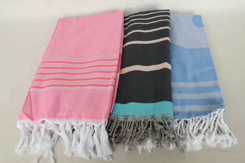 Absorbent Turkish towel, Beach towel, Custom Wedding Gifts, Bridal Shower Favor, Eco-Friendly Turkish Towel, 70x40 Cotton Set of 8 Towel - 6