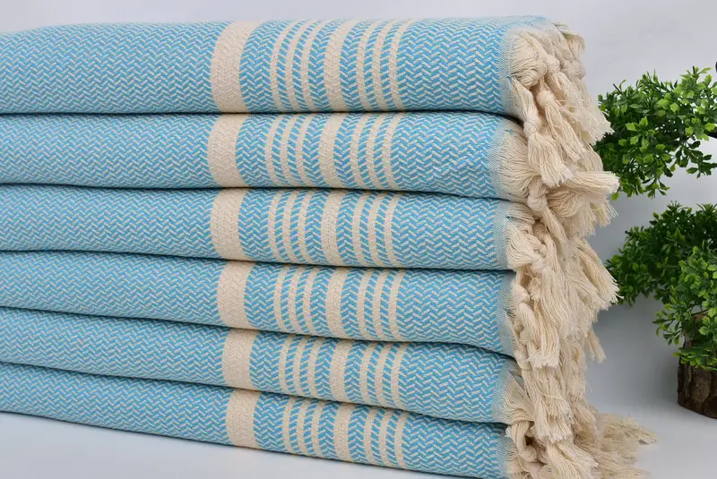 Custom Gift, Turkish Hand Towel, Wedding Gift Kitchen Towel, 40x18 Cotton Striped Towel, Bachelorette Towel, Personalized Gifts, Kitchen Towel - 3