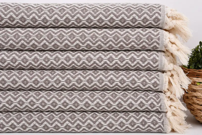 Turkish Towel, Bridesmaid Gifts, 36x18 Cotton Diamond Towel, Turkish Hand Towel, Monogram Hand Towel, Travel Towel, Beach Theme Bachelorette Party - 2