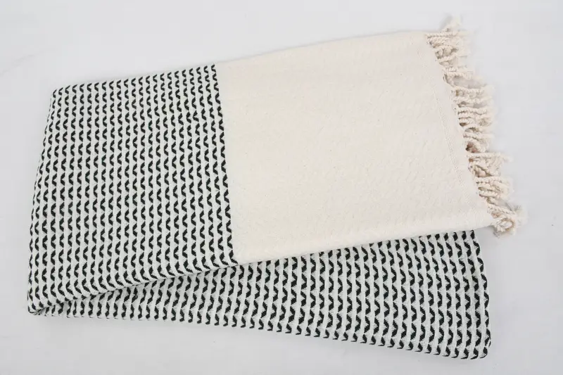 Summer Gift, Yoga Towel, 76x40 Cotton Diamond Towel, Welcome Wedding Gift, Personalized Wedding Gift, Large Turkish Towel, Friends Beach Towel - 6