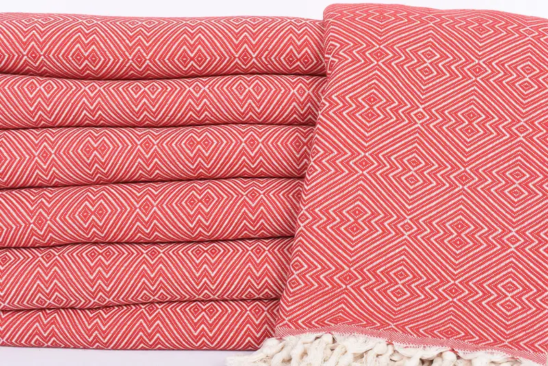 Tablecloth, Bridal Shower Gift, 92x80 Cotton Diamond Towel, Handmade Gift, Wedding Favors, Bachelorette Party Items, Halloween Blanket - 2