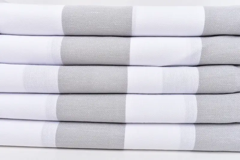 Merry Christmas Gifts, Bachelorette Party Gift, Hammam Towel USA, Best Wedding Gift, 70x40 Cotton Striped Towel, Turkish bath towel, Bridesmaid Gift - 2