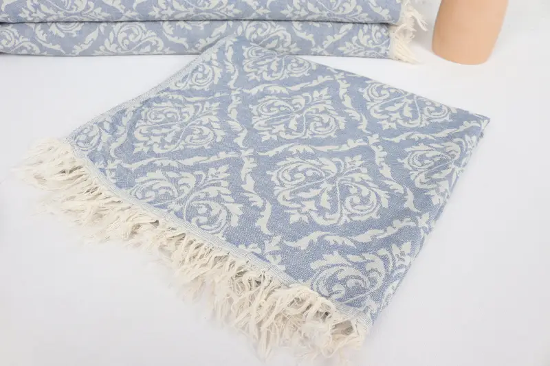 Beach Wedding Favor, 40x24 Cotton Baroque Towel, Turkish Towel Hand Towel, Personalized Dish Towel, Gift For Him, Valentines Gift, Personalized Gift - 6