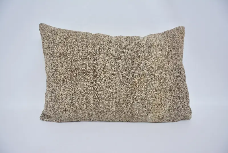 16x24 Gray Pillow Cover, Interior Designer Pillow, Vintage Kilim Pillow, Turkish Kilim Pillow, Indoor Pillow Case, Cushion - 1