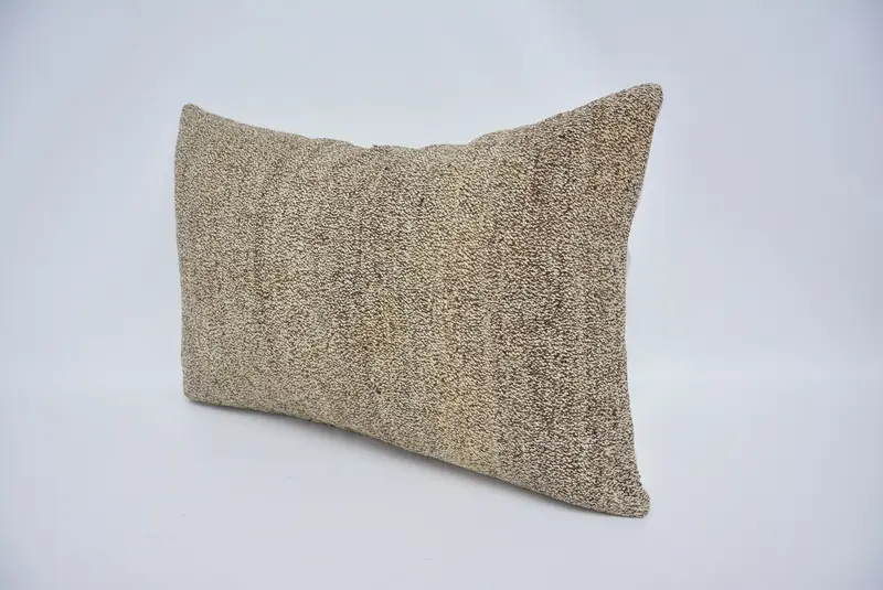 16x24 Gray Pillow Cover, Interior Designer Pillow, Vintage Kilim Pillow, Turkish Kilim Pillow, Indoor Pillow Case, Cushion - 4
