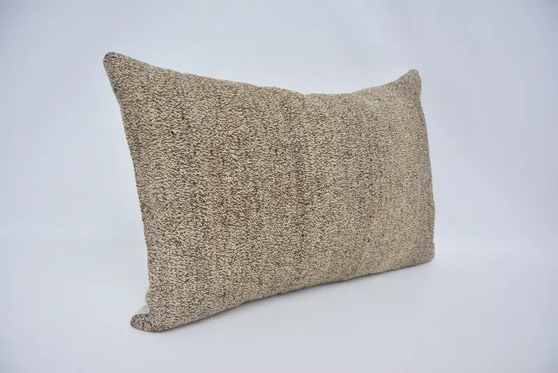 16x24 Gray Pillow Cover, Interior Designer Pillow, Vintage Kilim Pillow, Turkish Kilim Pillow, Indoor Pillow Case, Cushion - 3