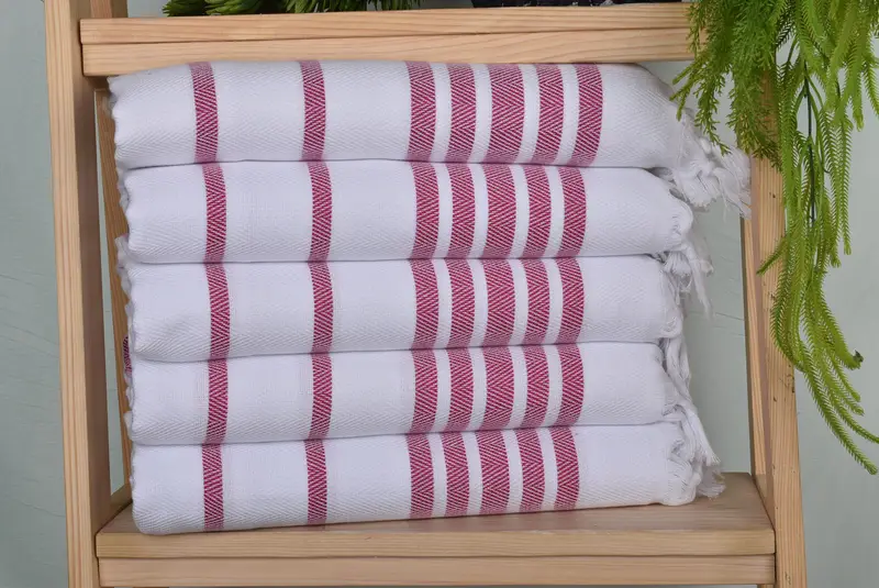 Kitchen Towel, Summer Gift, Bridal Shower Favors, 36x24 Cotton Herringbone Towel, Monogram Kitchen Towel, Bachelor Party Favors, Turkish Hand Towel - 1