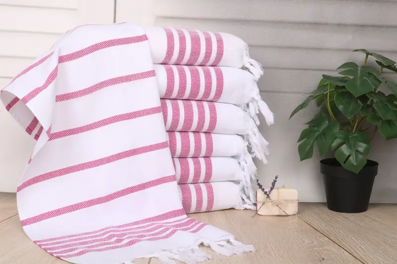 Turkish Towel Hand Towel, Summer Gift, Bathroom Towels, 36x24 Cotton Herringbone Towel, Decorative Towel, Monogrammed Hand Towel, Embroidery Towels - 1