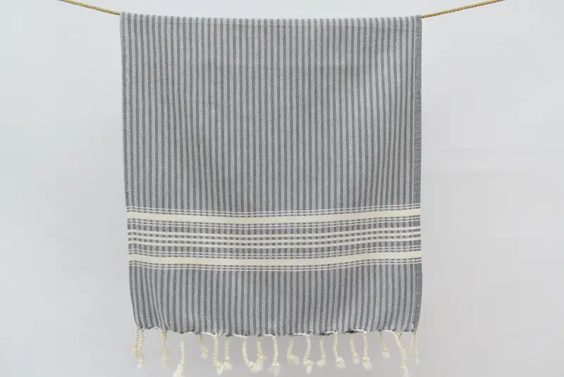 Monogramm Handtuch, Junggesellengeschenk, kleine Badetücher, türkisches Geschirrtuch, Monogrammhandtücher, benutzerdefiniertes türkisches Handtuch, 40x18 Baumwollstreifenhandtuch - 8