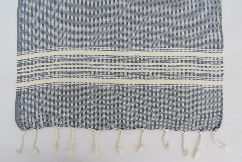 Monogramm Handtuch, Junggesellengeschenk, kleine Badetücher, türkisches Geschirrtuch, Monogrammhandtücher, benutzerdefiniertes türkisches Handtuch, 40x18 Baumwollstreifenhandtuch - 6