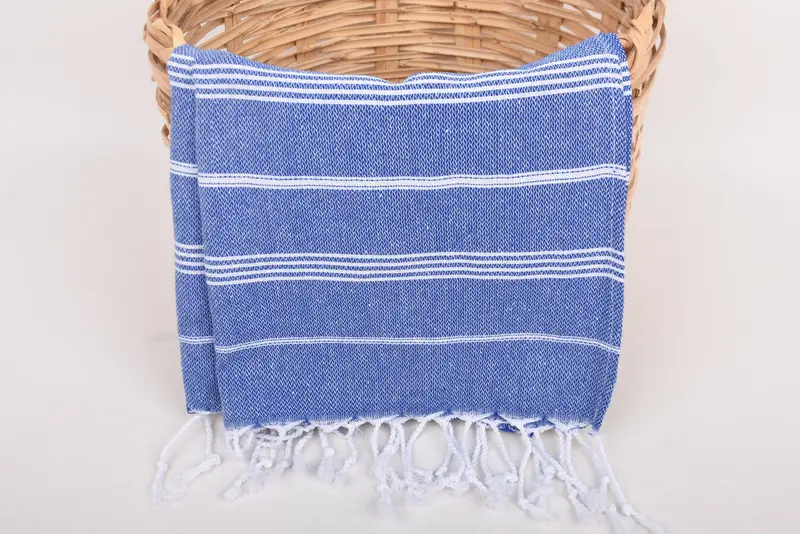 Gift For Her, Personalized Kitchen Towel, Wedding Gift, 38x18 Cotton Striped Towel, Kitchen Towel, Turkish Towel Monogram, Bridesmaid Proposal Gift - 5