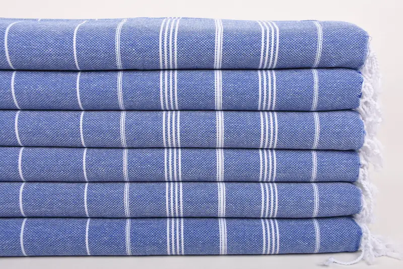 Gift For Her, Personalized Kitchen Towel, Wedding Gift, 38x18 Cotton Striped Towel, Kitchen Towel, Turkish Towel Monogram, Bridesmaid Proposal Gift - 3