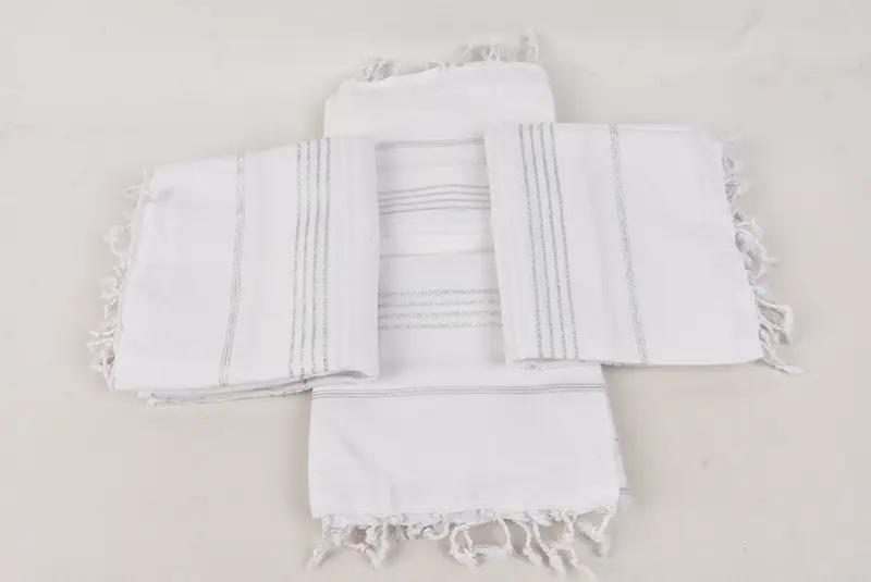 Custom Wedding Gift From Bridesmaid, Bridesmaid Gifts, 70x40 Cotton Striped Towel, Home Gift, Custom Wedding Gifts, Sand-resistant towel - 6