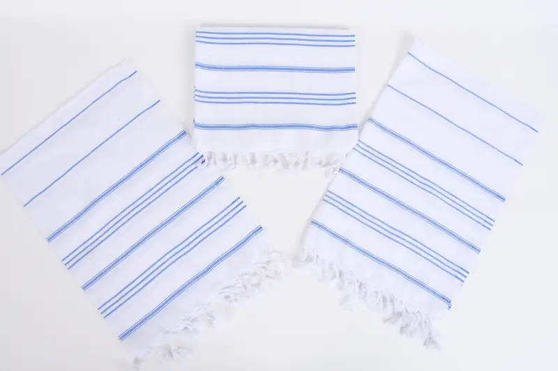 Tatil havlu, kişiselleştirilmiş hediye, büyükanne hediyesi, en iyi arkadaş düğün hediyesi, 40x24 pamuklu çizgili havlu, kişiselleştirilmiş hediyeler, monogramlı el havlu - 6