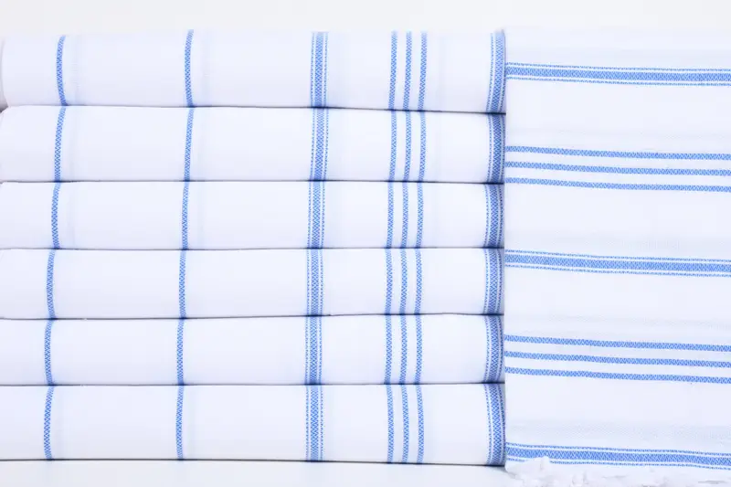 Tatil havlu, kişiselleştirilmiş hediye, büyükanne hediyesi, en iyi arkadaş düğün hediyesi, 40x24 pamuklu çizgili havlu, kişiselleştirilmiş hediyeler, monogramlı el havlu - 1